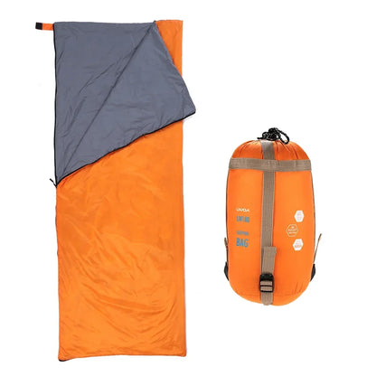 Lightweight Camping Sleep Sack with Compression Carry Bag for Backpacking & Hiking Trips
