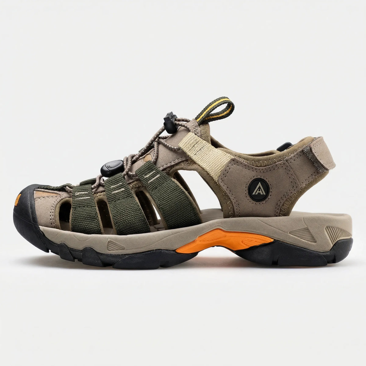 Men's Quick-Dry Sport Sandals with Adjustable Straps for Hiking, Water Sports & Beach