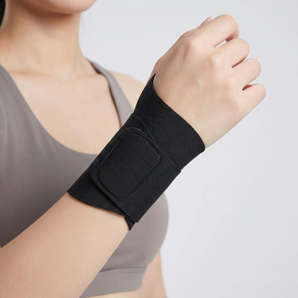 Adjustable Wrist Brace for Tendon Support – Slim Compression Wrap for Pain Relief & Daily Protection
