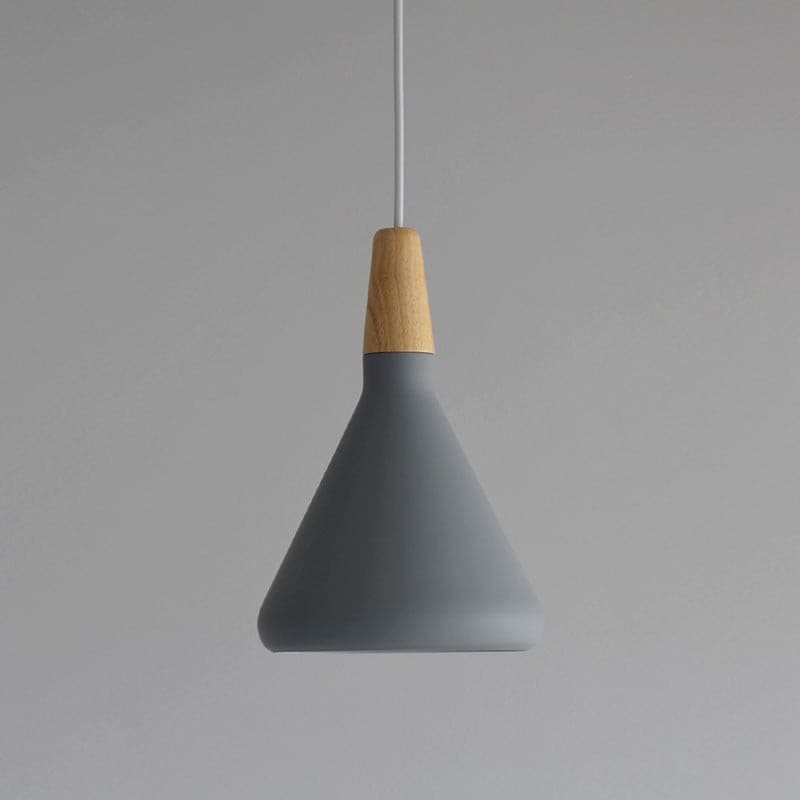 Hanging Drop Ceiling Fixture Wood Metal Shade Adjustable Cord 7-15 inch Diameter for Kitchen Island Dining Room E26 Socket Modern Farmhouse