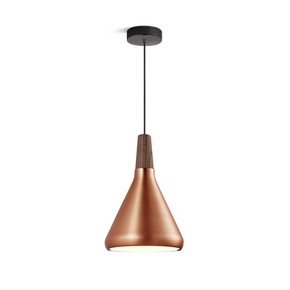 Hanging Drop Ceiling Fixture Wood Metal Shade Adjustable Cord 7-15 inch Diameter for Kitchen Island Dining Room E26 Socket Modern Farmhouse