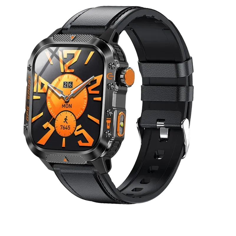 NovaForce X2 Pro | Rugged GPS Smartwatch with 100+ Sports Modes | Multi-Satellite Navigation for Active Lifestyles