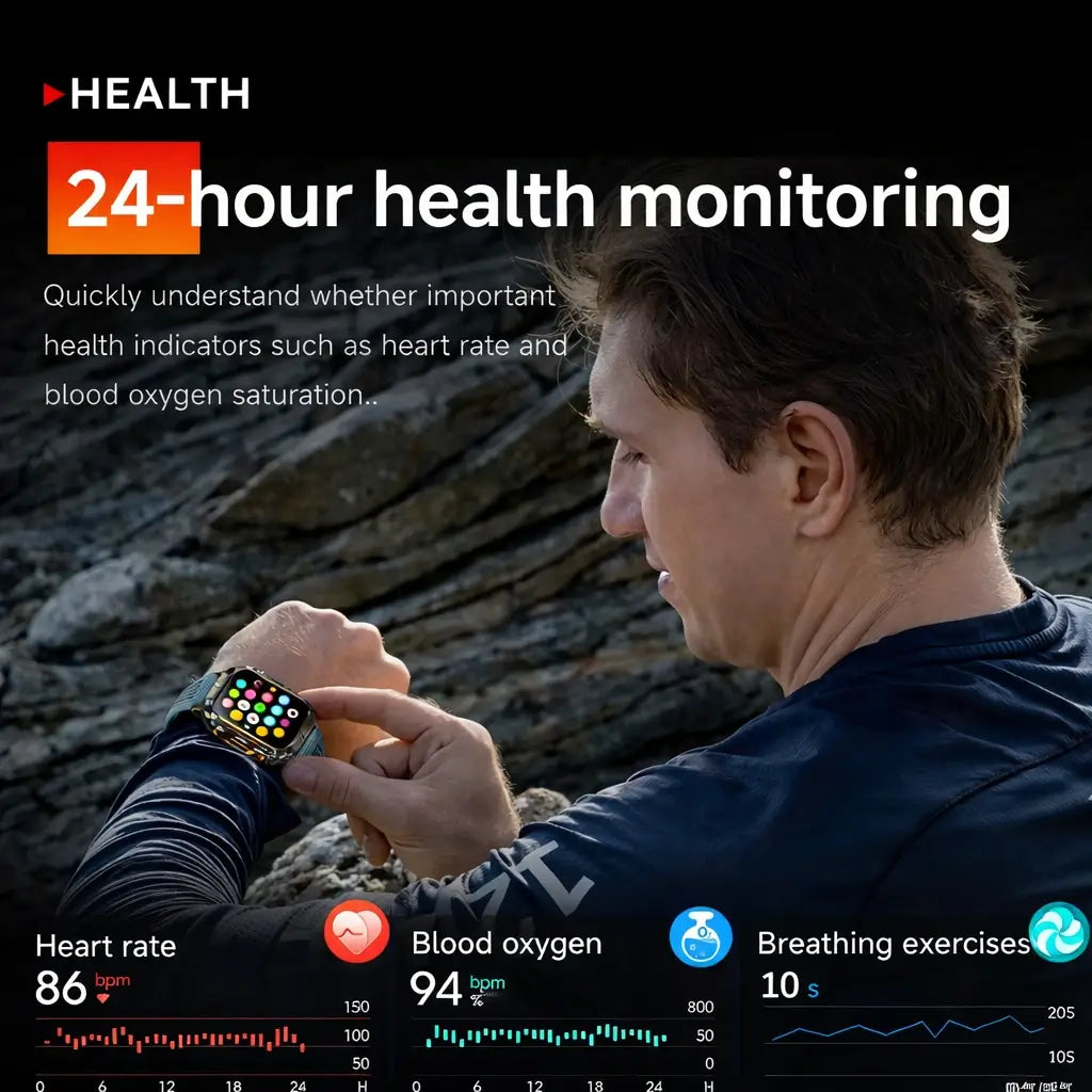 NovaForce X2 Pro | Rugged GPS Smartwatch with 100+ Sports Modes | Multi-Satellite Navigation for Active Lifestyles