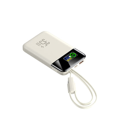 Power Bank | Cargador portátil de alta velocidad de 35 W con pantalla LCD | Diseño compacto para una carga eficiente