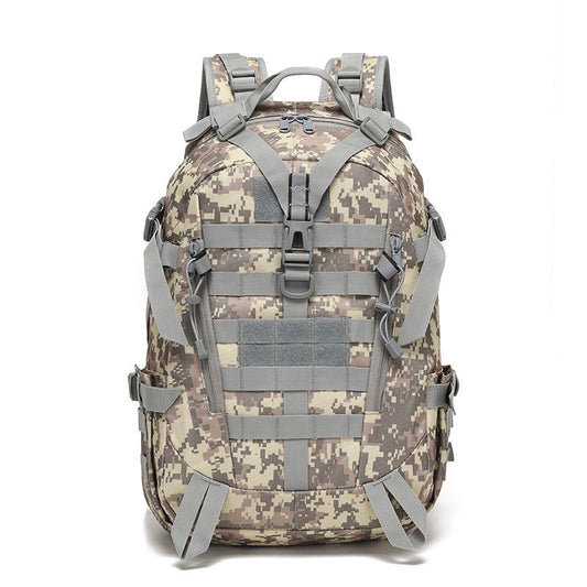 40L Tactical Backpack with Laptop Sleeve & MOLLE Webbing – Waterproof Hiking Daypack for Camping, Travel & Outdoor Adventures