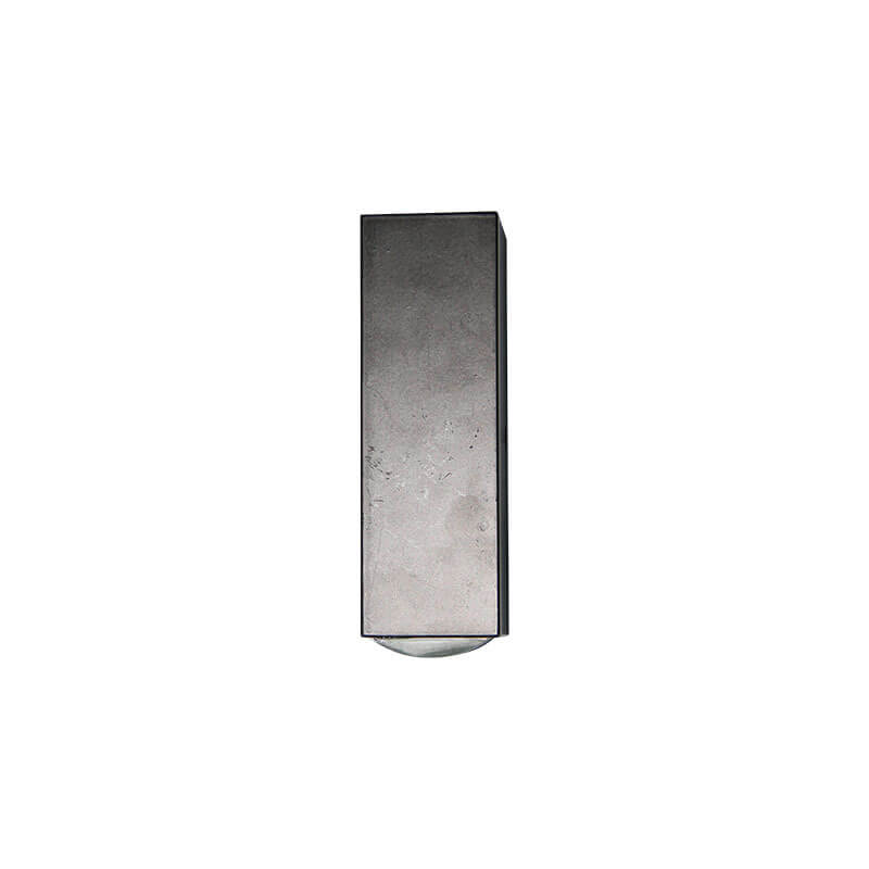 Outdoor LED Sconce Rectangular Aluminum Hardwired 7 in Black for Patio Fence Entryway Modern Exterior Fixture 10W 12W Integrated Bulb Weathe