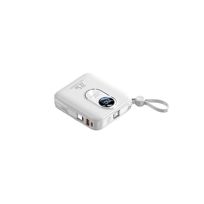 Cargador portátil | Minibatería externa con carga por inducción rápida | Diseño compacto para mayor comodidad en movimiento