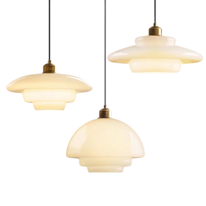 Globe Pendant Light Fixture 12" Frosted Glass Shade White Diffused Glow Modern Ceiling Mount Kitchen Island Dining Room Hallway Bedroom Ligh