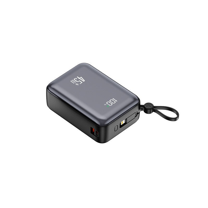 Power Bank | Portable Charger with LED Display & Smart Charging | Compact Design for On-the-Go Power
