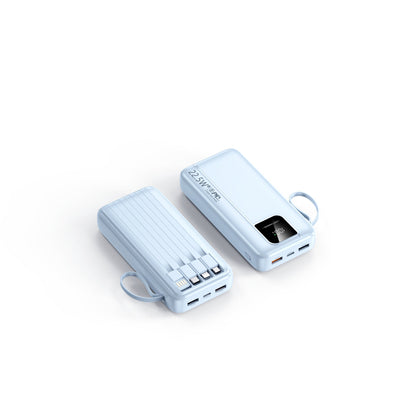 Portable Power Bank with Multifunctional Charging Connector | High-Performance Battery for On-the-Go Charging