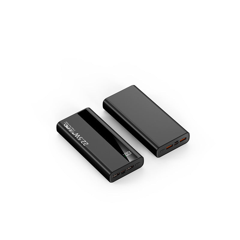 Power Bank de alta capacidad | Cargador portátil con carga rápida de 22.5W | Diseño compacto para mayor comodidad en cualquier lugar