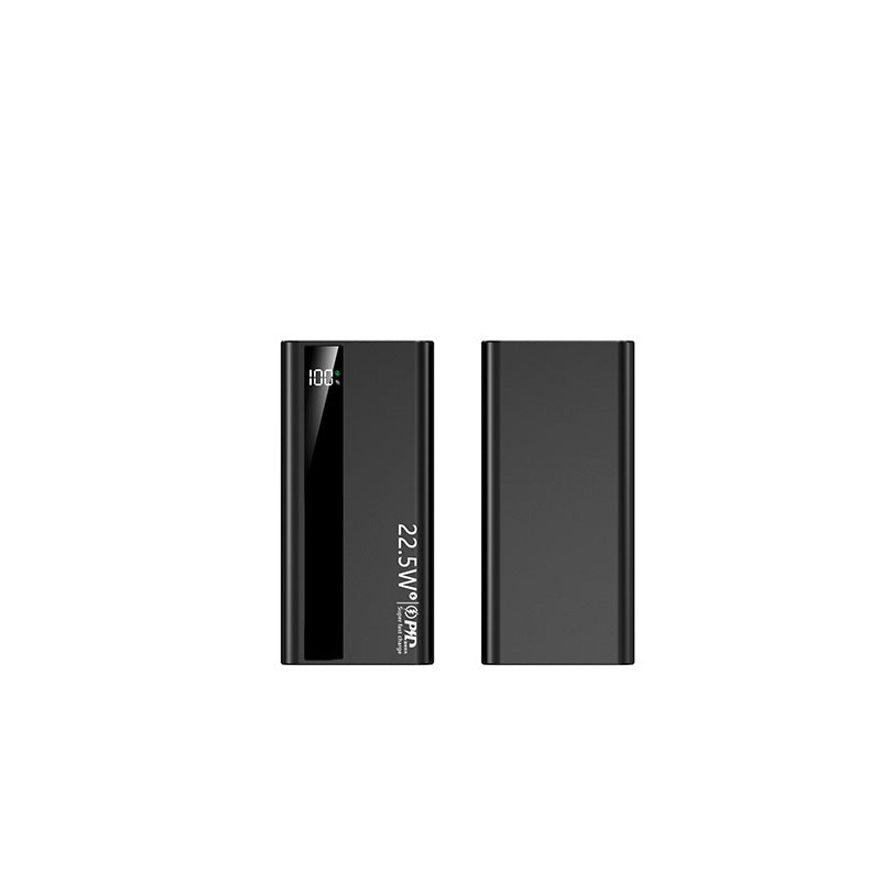 Power Bank de alta capacidad | Cargador portátil con carga rápida de 22.5W | Diseño compacto para mayor comodidad en cualquier lugar