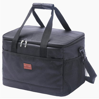 Large 33-Liter Insulated Cooler Tote with Leak-Proof Lining for Camping, Tailgating, Road Trips & Family Outings
