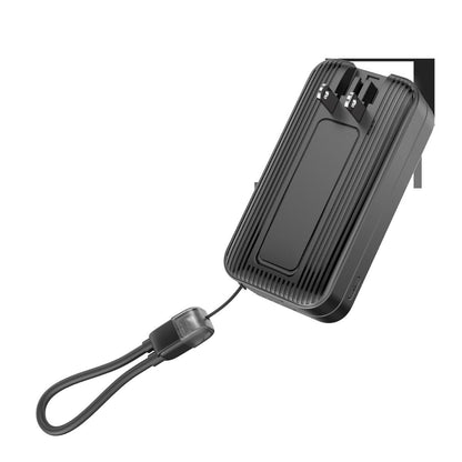 Batería portátil con conector de carga integrado | Alta capacidad para cargar en cualquier lugar