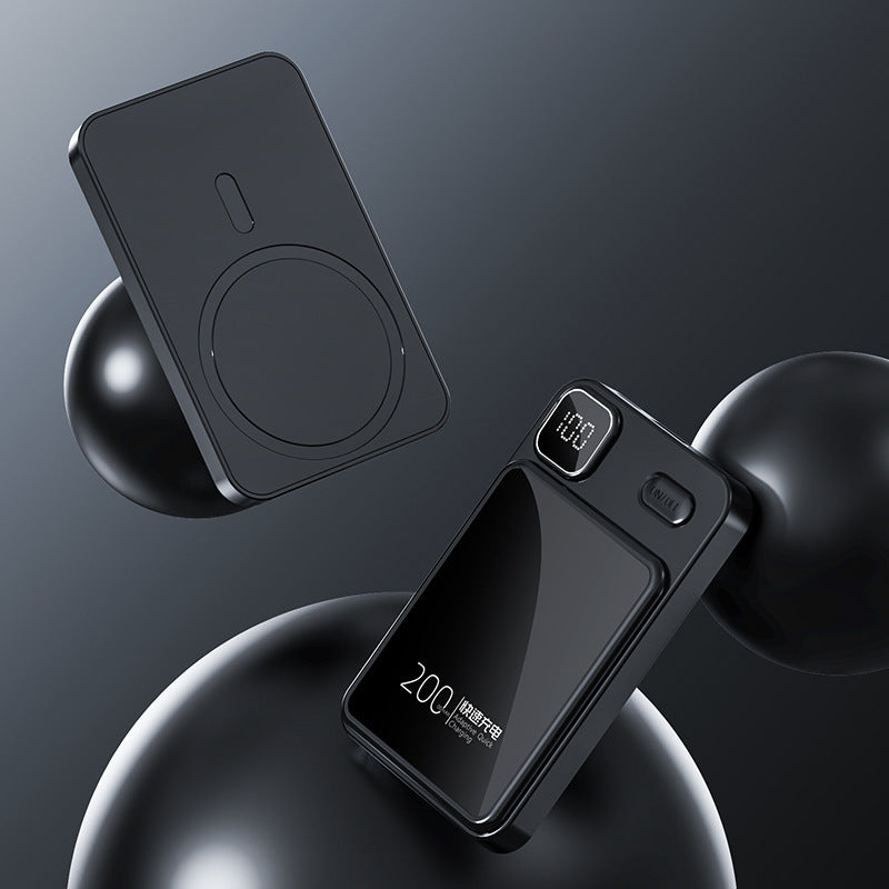 Ortekor Best Power Bank | Mejor cargador portátil con carga inductiva y pantalla digital | Power bank portátil de alta capacidad para iPhone, Samsung y Android