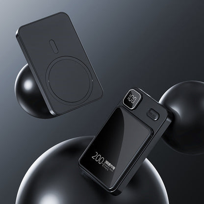 Ortekor Best Power Bank | Mejor cargador portátil con carga inductiva y pantalla digital | Power bank portátil de alta capacidad para iPhone, Samsung y Android