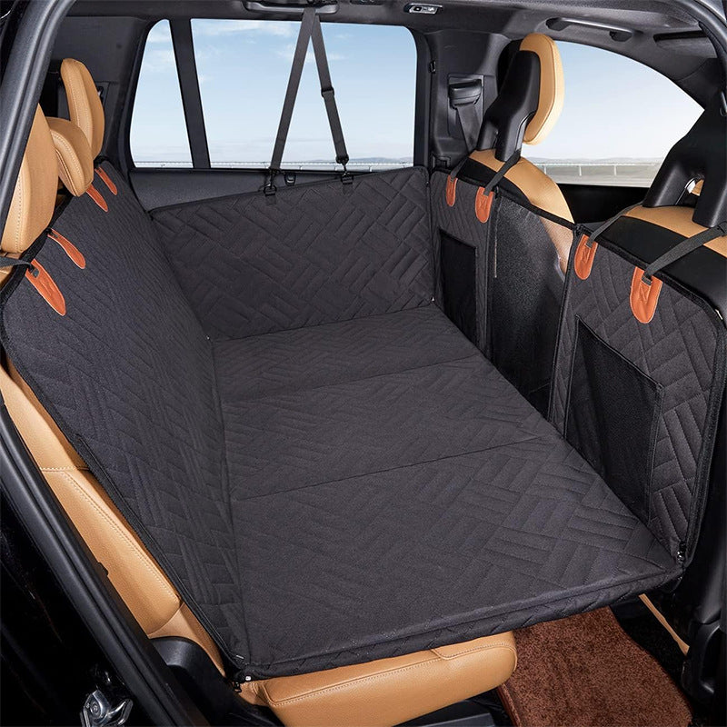 PawTrip | Funda impermeable para asiento de coche para perros con base antideslizante | Fácil de limpiar y ajuste universal