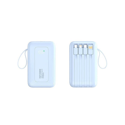 Cargador portátil de 10000mAh, 20000mAh o 30000mAh con pantalla LED, batería externa portátil para iPhone y Android