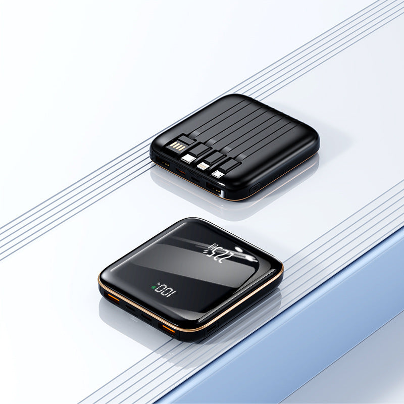 Ortekor Mejor Batería Externa | El mejor cargador portátil con carga rápida y cinco puertos de carga | Batería portátil para iPhone, Samsung y Android