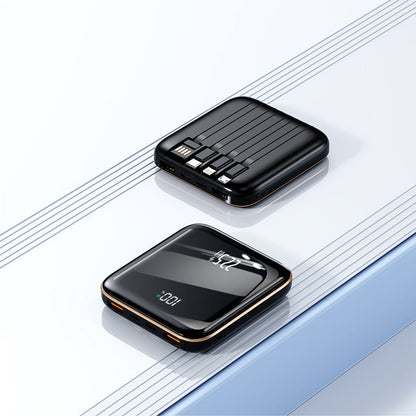 Ortekor Mejor Batería Externa | El mejor cargador portátil con carga rápida y cinco puertos de carga | Batería portátil para iPhone, Samsung y Android