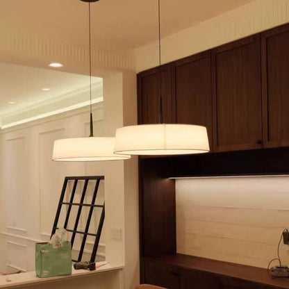 Lámpara de techo LED de metal con cable ajustable, 18 pulgadas de diámetro, para encimera de cocina y comedor