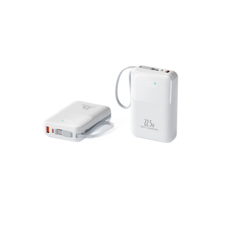 Fast Charging Power Bank with Intelligent LED Display | 22.5W Output for Quick Device Charging