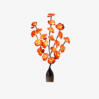 Botanical Glow | LED Floral Branch Lamp with Customizable Design | Ambient Lighting for Home Decor