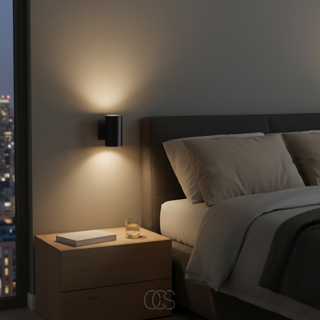 Luz nocturna enchufable regulable con sensor automático para pasillos, dormitorios y escaleras – Brillo ambiental blanco cálido