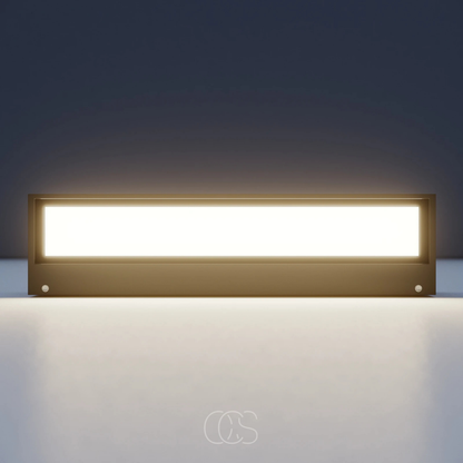 Modern Outdoor Wall Light Fixture – Downlight Sconce in Charcoal Aluminum – 897 Lumens Warm White LED – IP65 Weatherproof for Entryway