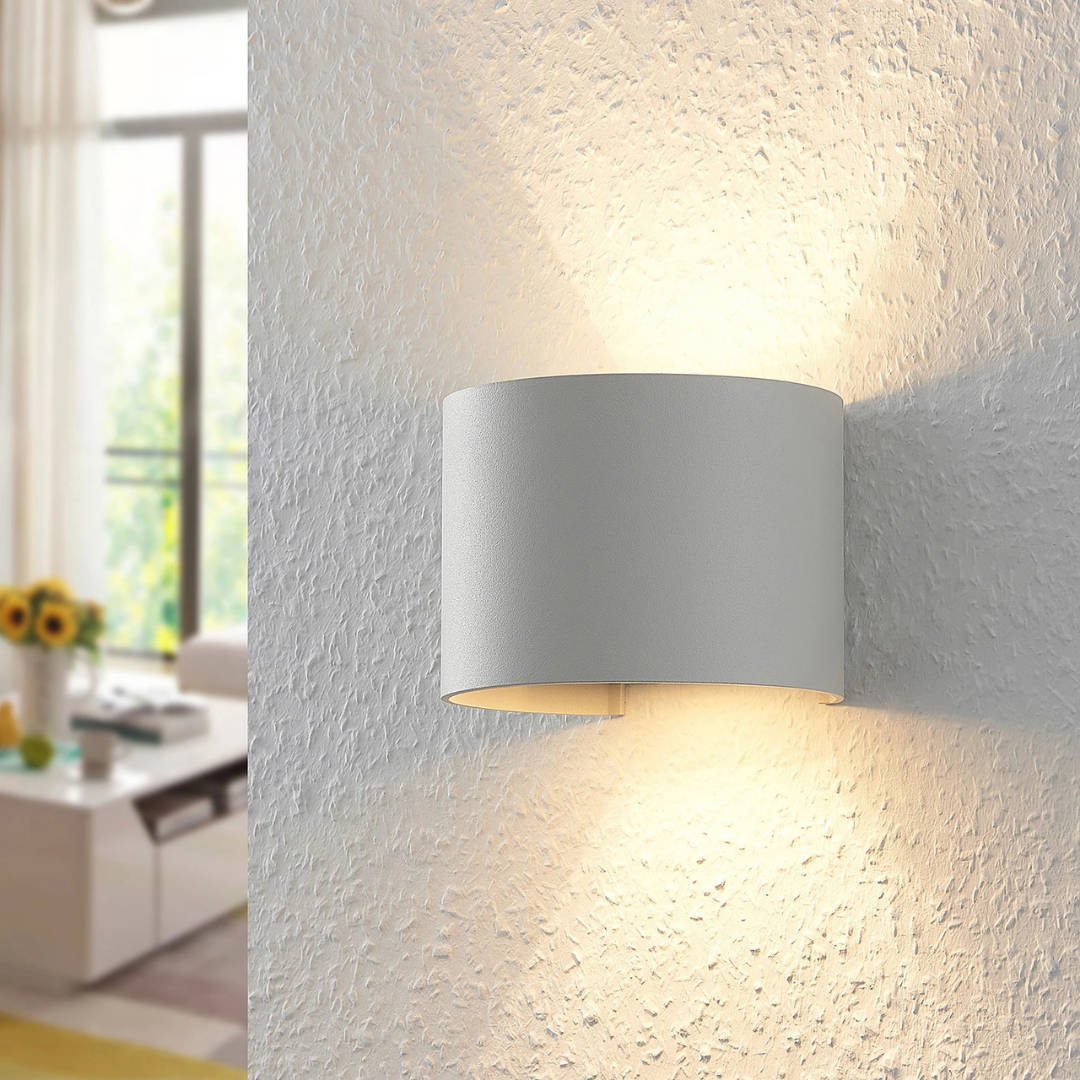 Adjustable Wall Sconce with Gold Interior | Modern Up Down Light Fixture for Living Room Bedroom Hallway | Dimmable G9 LED Black Metal