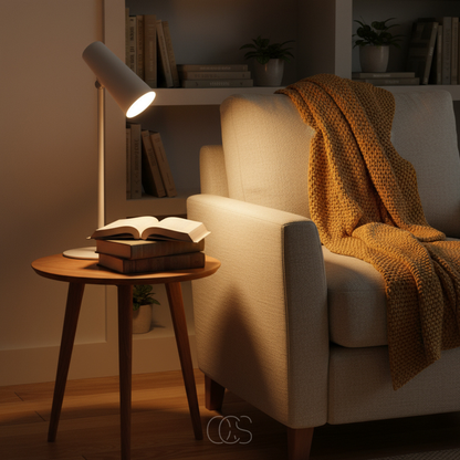 Cordless Adjustable Desk Lamp with 3 Brightness Modes & USB-C Charging for Office Home Reading