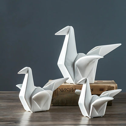 Oriana Bird Sculpture - Premium Ceramic, Minimalist Design