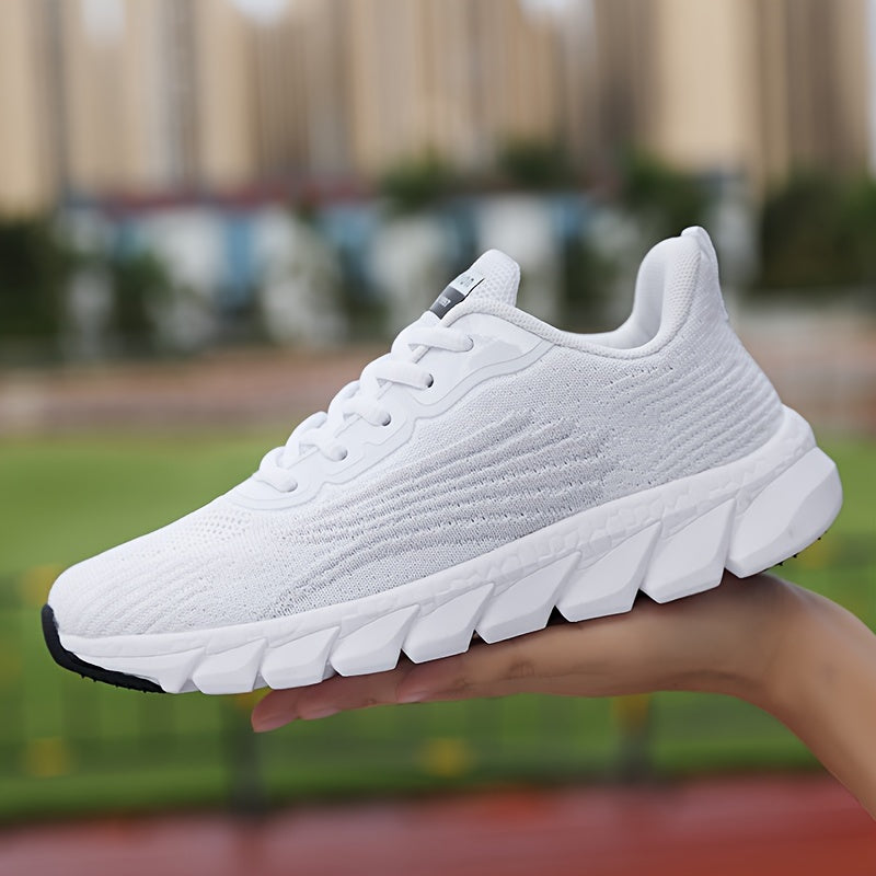 Women's Athletic Running Shoes with Cushioned Insole – Breathable Mesh Sneakers for Walking & Training