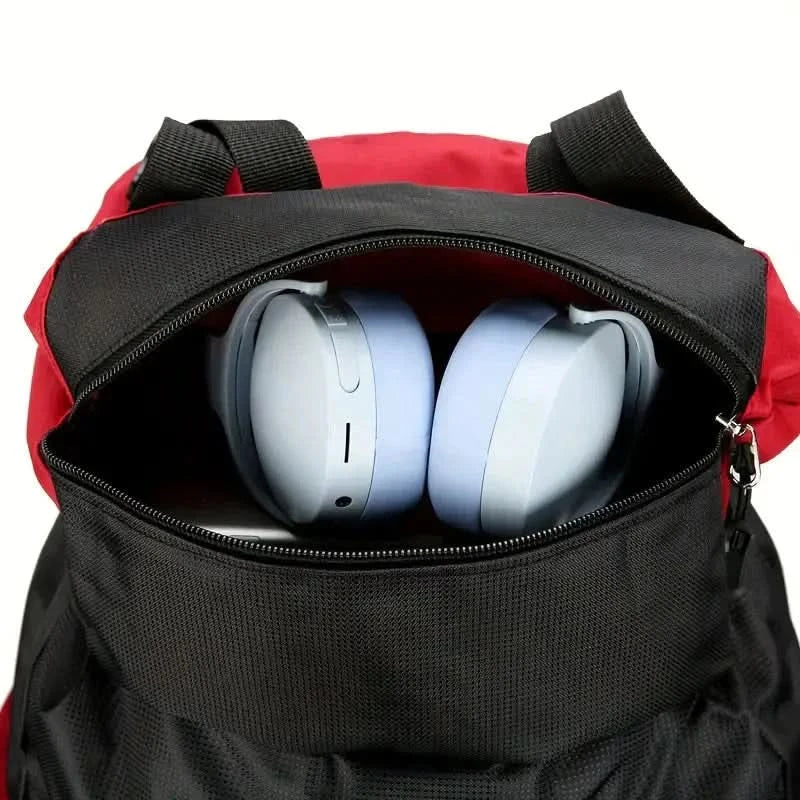 Ortekor OutdoorHaven | Mochila de senderismo impermeable de 90 L con diseño ergonómico | Espaciosa y duradera para aventuras al aire libre