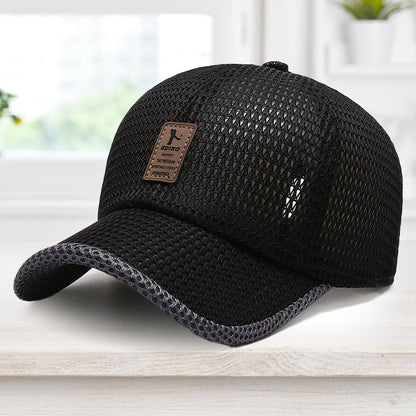 Ortekor Outdoor Casual Baseball Cap with Breathable Mesh Panels | Adjustable Fit for Ultimate Comfort