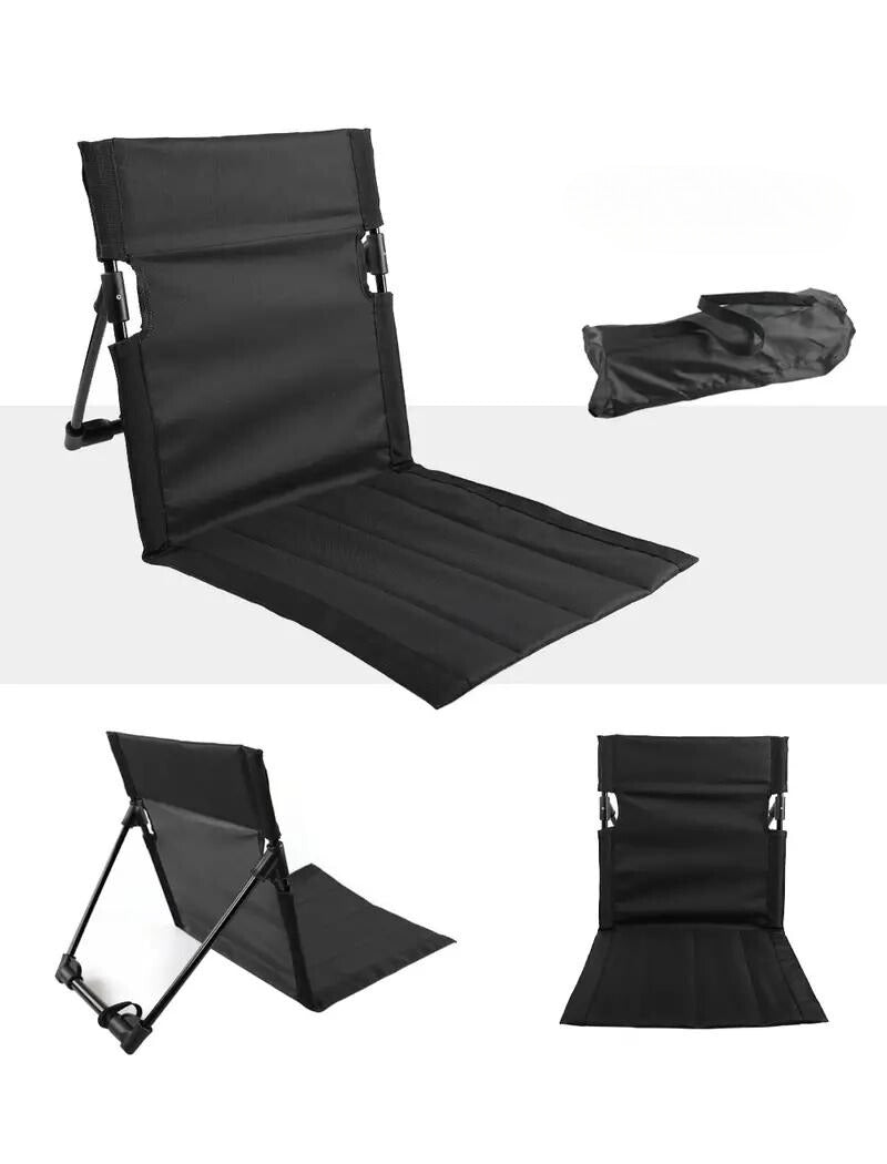 Comodidad al aire libre | Silla de camping plegable con diseño ergonómico | Ligera y portátil para la máxima relajación al aire libre