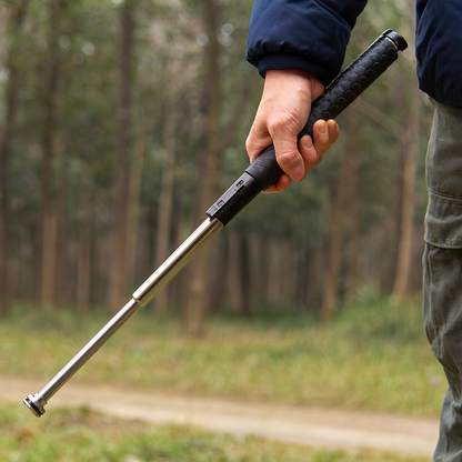 Outdoor Stability | Telescopic Hiking Pole with Anti-Slip Grip | Compact Design for Reliable Support