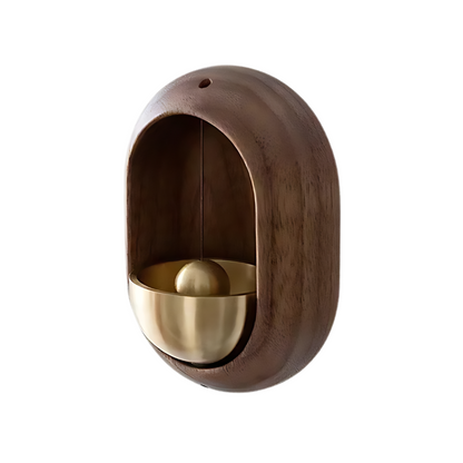 Wooden Door Bell Chime with Soothing Tone – Magnetic Japanese-Style Door Chime for Home & Office Feng Shui Décor