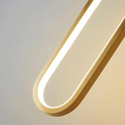 Vertical LED Sconce Light 27 Inch Contemporary Adjustable Color Temperature Fixture for Hallways Bedrooms Living Rooms Modern Acrylic Shade