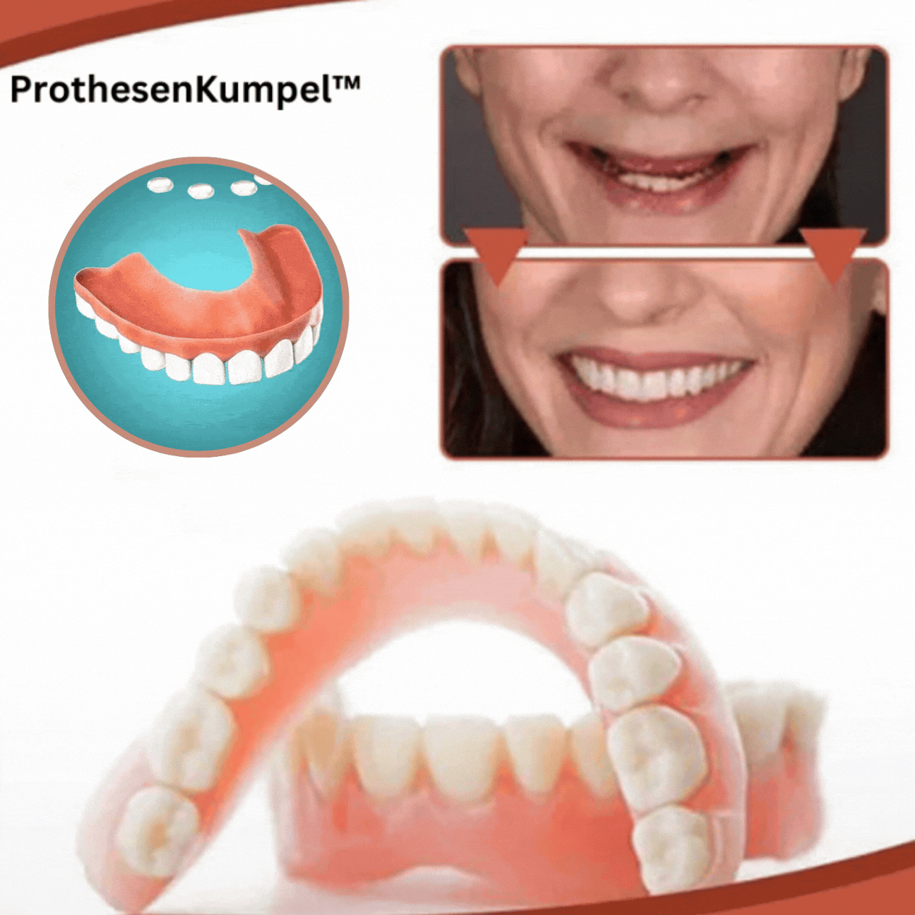 Removable Cosmetic Teeth Overlay Set for Instant Smile Enhancement and Daily Confidence Boost