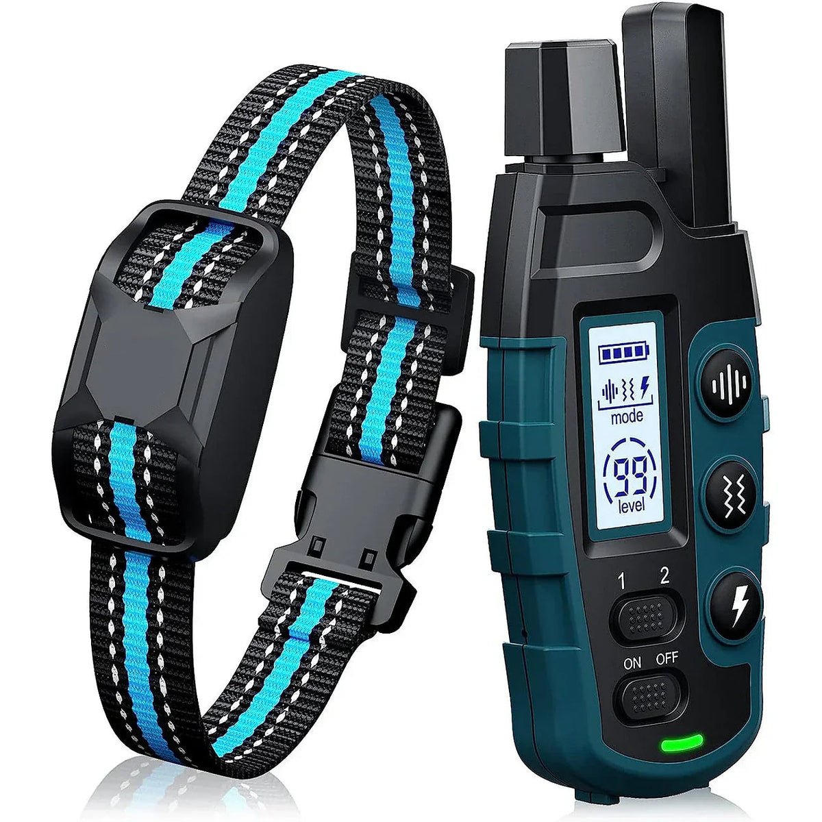 Pawfey Dog Training Collar | Waterproof, Rechargeable, 1000m Range, E Collar for Dogs