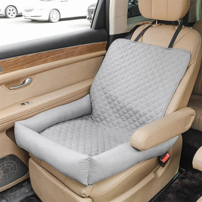 Pawmodo | Funda impermeable para asiento de coche para perros con protección antimanchas | Cama de viaje portátil para perros pequeños y medianos