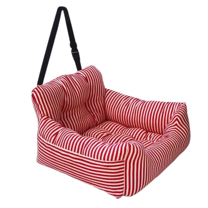 Pawssenger | Asiento de viaje para mascotas con base antideslizante y correas ajustables | Solución de viaje cómoda y segura para mascotas