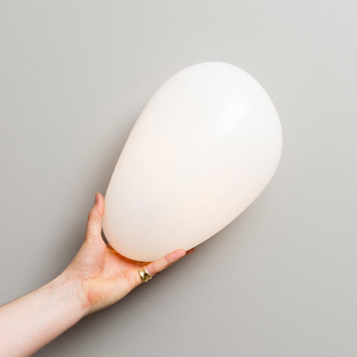 Organic Glass LED Sconce Light Fixture Wall or Ceiling Mount Modern Home Lighting Warm Neutral Cool White for Bedroom Living Room Hallway De