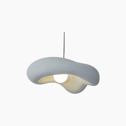Sculptural Resin Ceiling Fixture 24×9 in Adjustable Color Temperature G9 LED Overhead Lighting for Dining Areas Bedrooms Living Spaces