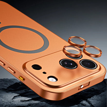 Aluminum Snap-Lock iPhone Case with Full Camera Protection & Raised Edges for 13-17 Models