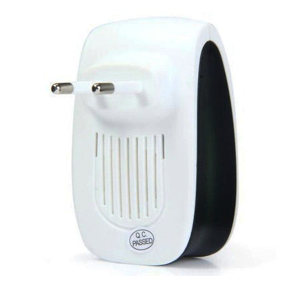 Ultrasonic Pest Repeller Plug-In Set Silent Indoor Bug Control for Mice Rats Insects Roaches Spiders Non-Toxic 2-Pack for Home