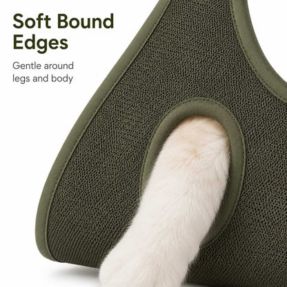 Ortekor Pet Grooming Sling Bag for Cats & Small Dogs - Easier Nail Trims, Paw Care & Bath Time at Home