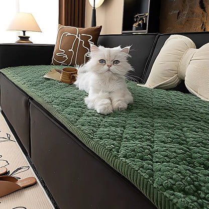 Funda acolchada para sofá para mascotas: protector de muebles impermeable con base antideslizante para perros y gatos – Funda para sofá lavable a máquina