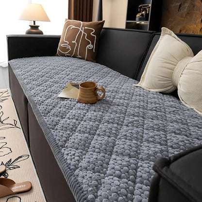Funda acolchada para sofá para mascotas: protector de muebles impermeable con base antideslizante para perros y gatos – Funda para sofá lavable a máquina